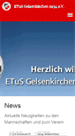 Mobile Screenshot of etus-gelsenkirchen34.de